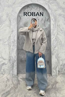 کت تدی آستردار چهار دکمه