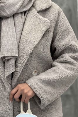 کت تدی آستردار چهار دکمه