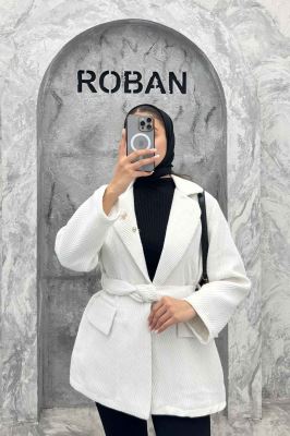 کت فوتر جناقی لمه دار گلسینه میخی آستردار