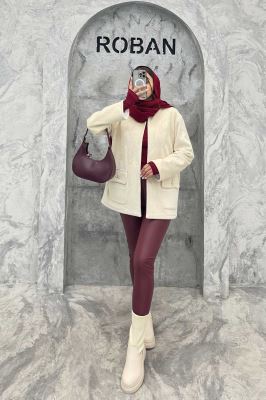 کت مخمل آستردار خرجکار تدی