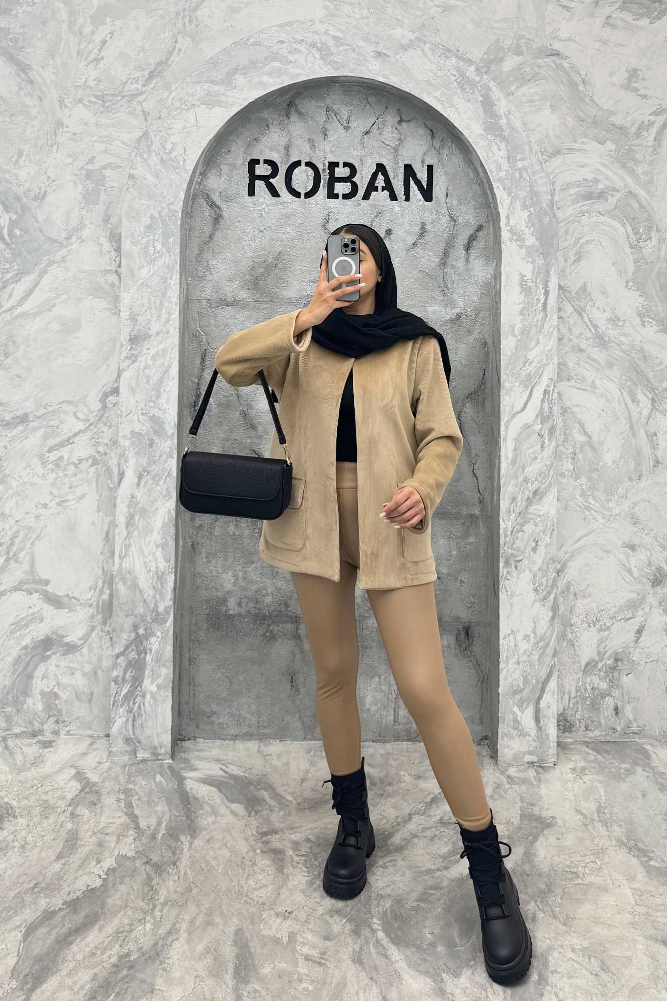 کت مخمل آستردار خرجکار تدی