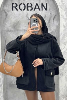 کت مخمل آستردار خرجکار تدی