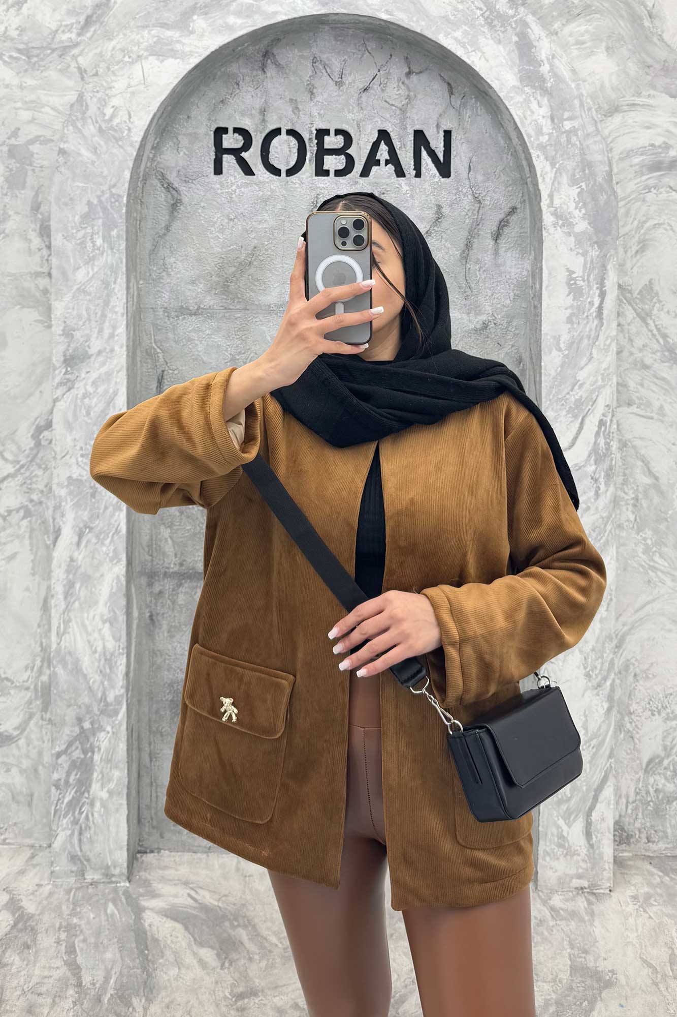 کت مخمل آستردار خرجکار تدی