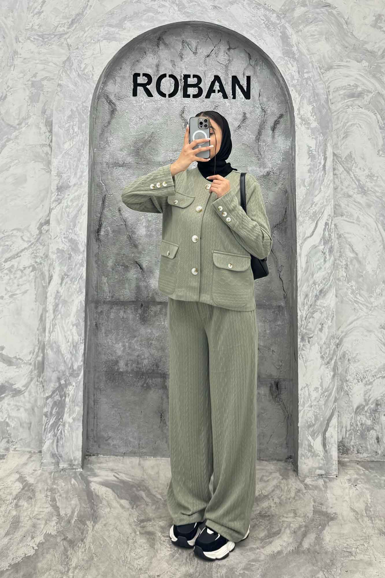 ست کت و شلوار 4 در جیب مراکشی گیلدا