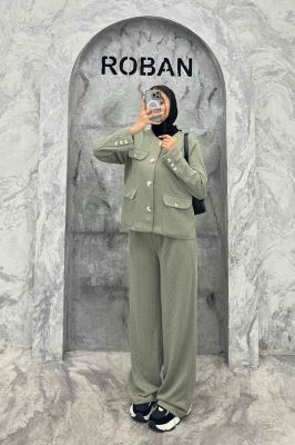 ست کت و شلوار 4 در جیب مراکشی گیلدا