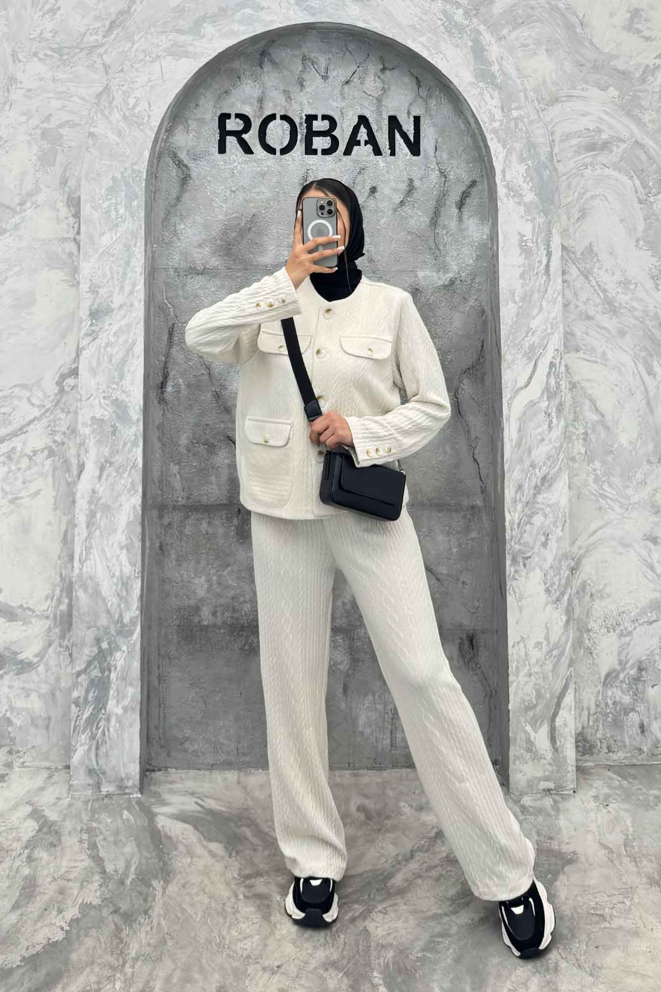 ست کت و شلوار 4 در جیب مراکشی گیلدا