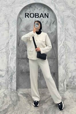 ست کت و شلوار 4 در جیب مراکشی گیلدا