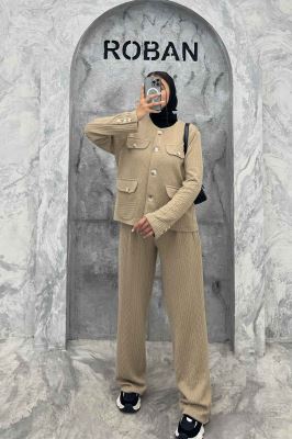 ست کت و شلوار 4 در جیب مراکشی گیلدا