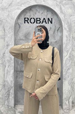 ست کت و شلوار 4 در جیب مراکشی گیلدا