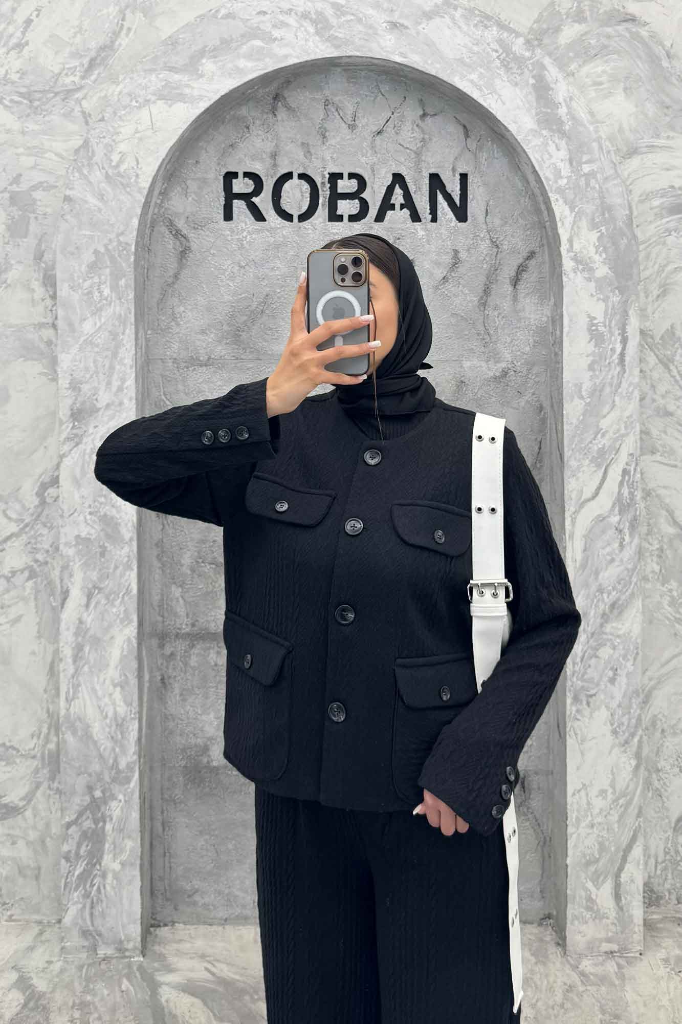 ست کت و شلوار 4 در جیب مراکشی گیلدا