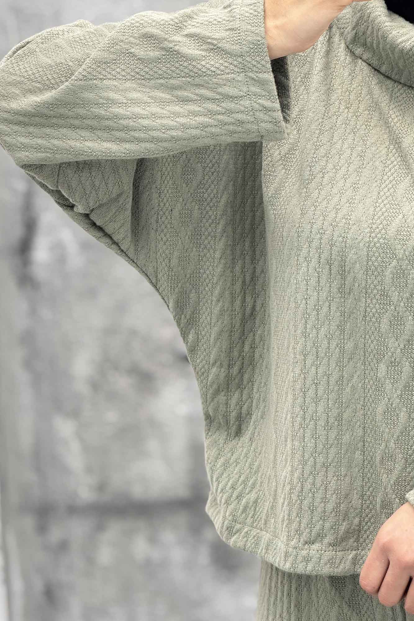 ست بلوز یقه اسکی و شلوار مراکشی ماتیسا