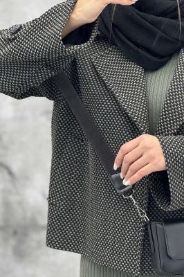 کت گابانا آستردار یقه انگلیسی رونیا