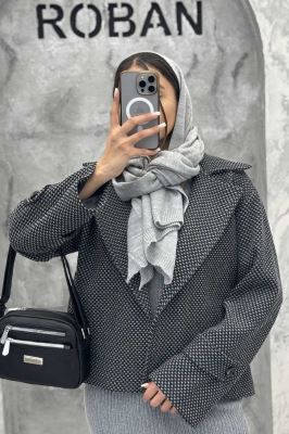 کت گابانا آستردار یقه انگلیسی رونیا