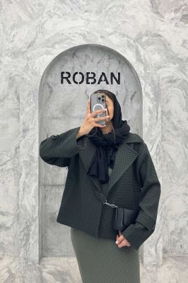 کت گابانا آستردار یقه انگلیسی رونیا