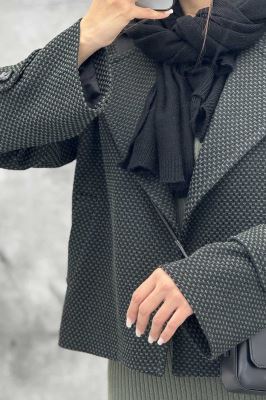 کت گابانا آستردار یقه انگلیسی رونیا