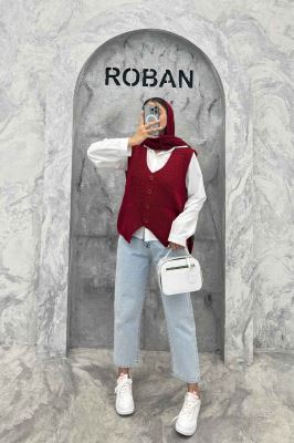 ژیله بافت جلو دکمه