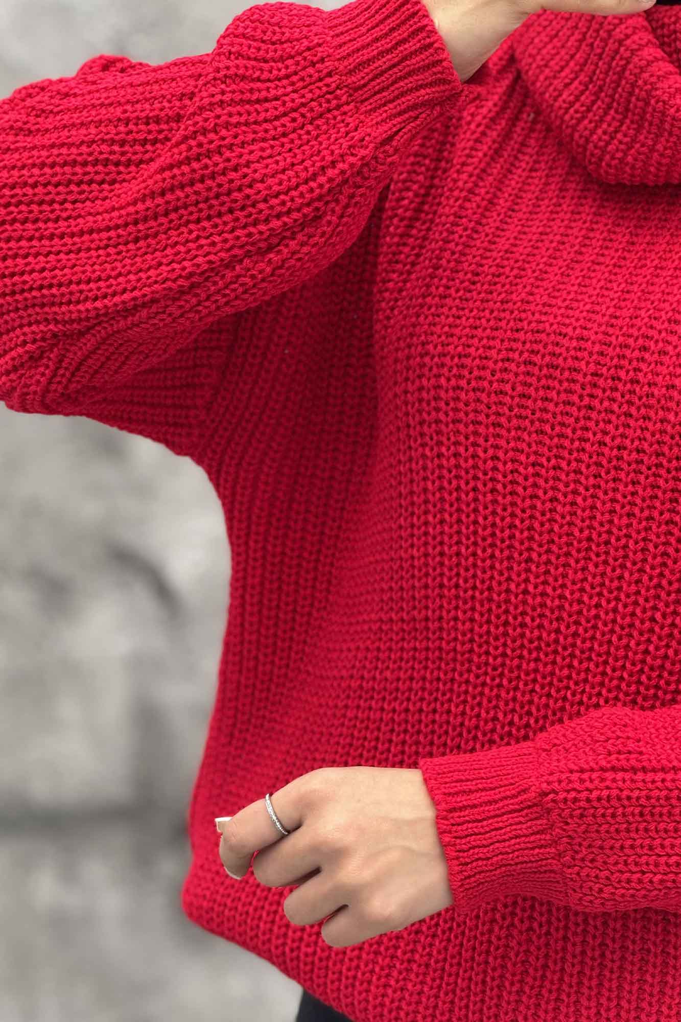 بلوز بافت یقه شل ساده بلند 