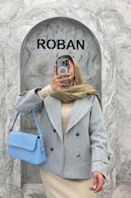 کت توییت پشمی یقه انگلیسی پهن آستردار NIL