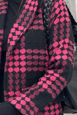 پالتو توییت پشمی  دو جیب پاکتی آنیدا