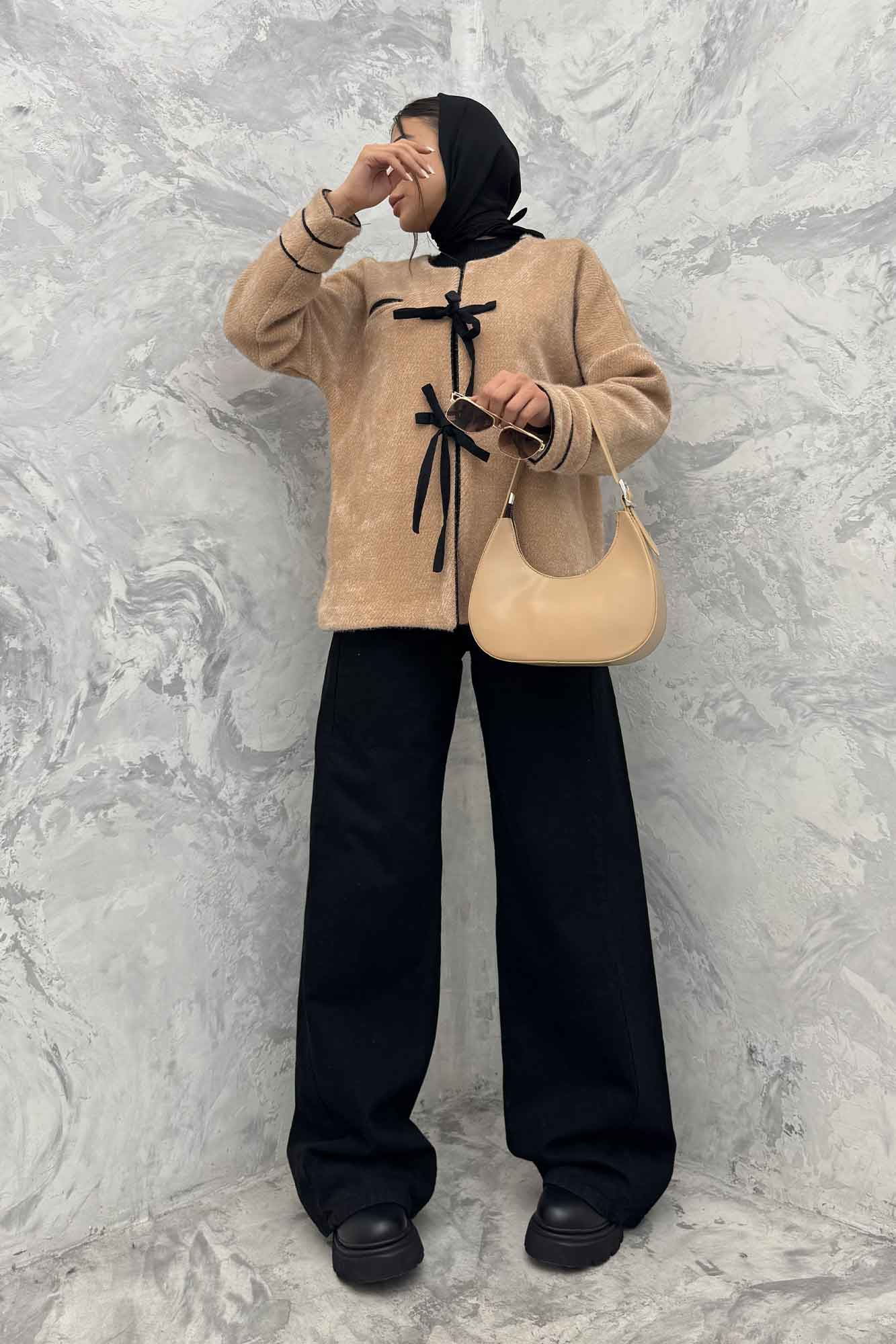 کت لمزور آستردار دو بند مغزی دوزی دوریس