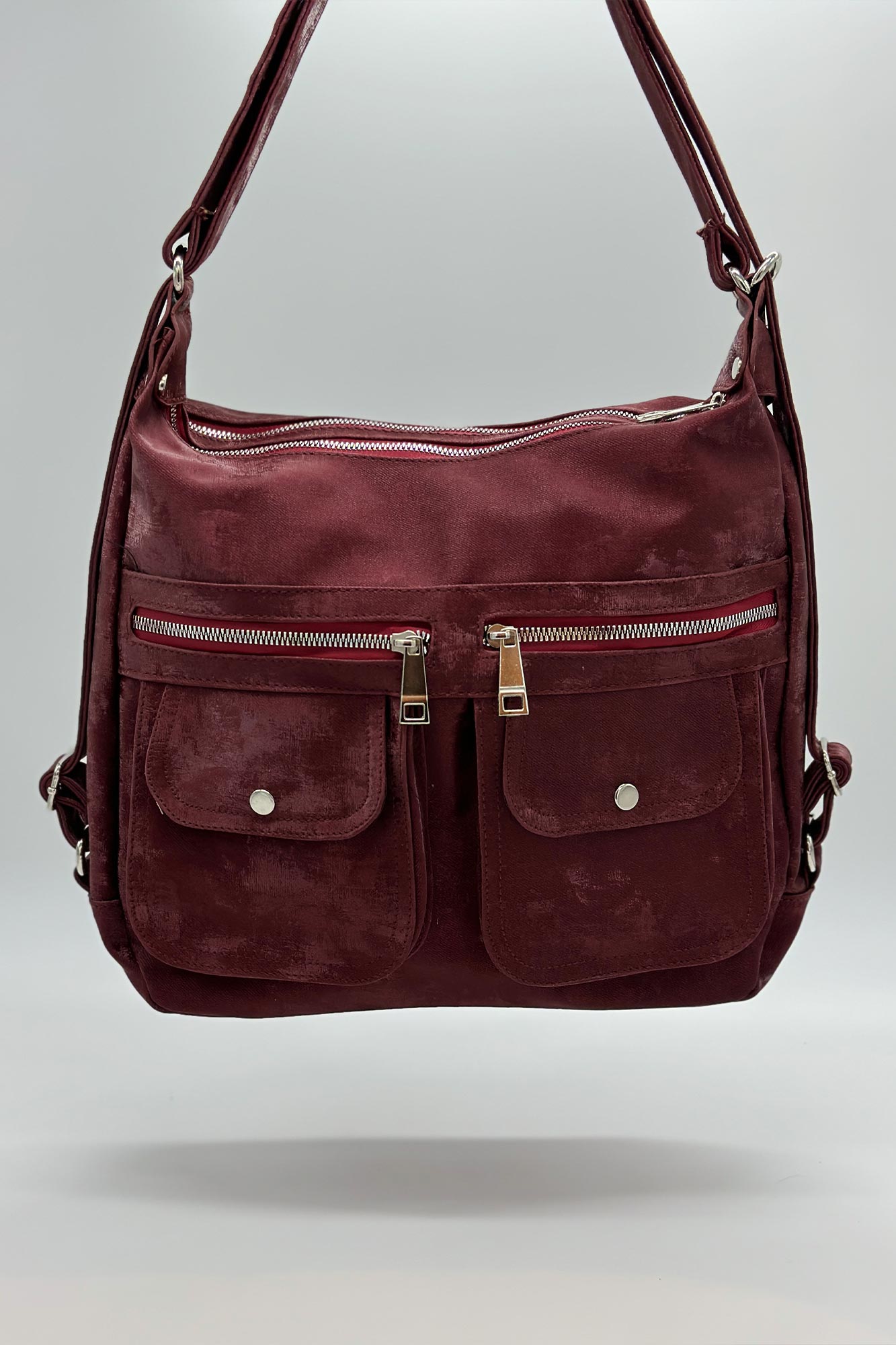 کیف زنانه دو کاره شل دو جیب 1555