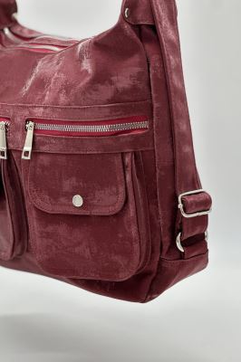 کیف زنانه دو کاره شل دو جیب 1555