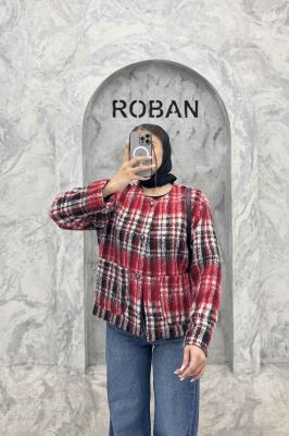 کت توییت پشمی یقه گرد NELA