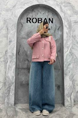 کت چهار جیب نما توییت پشمی آستردار