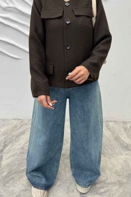 کت چهار جیب نما توییت پشمی آستردار