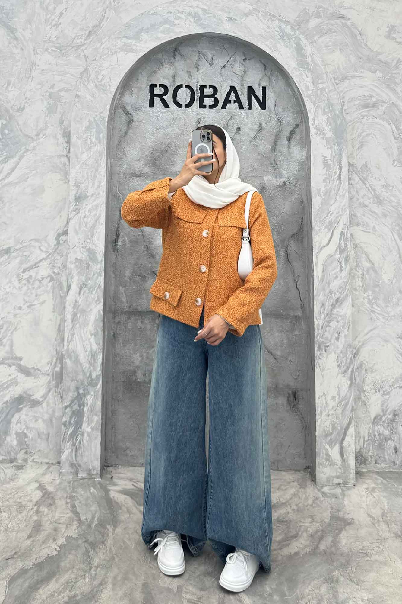 کت چهار جیب نما توییت پشمی آستردار