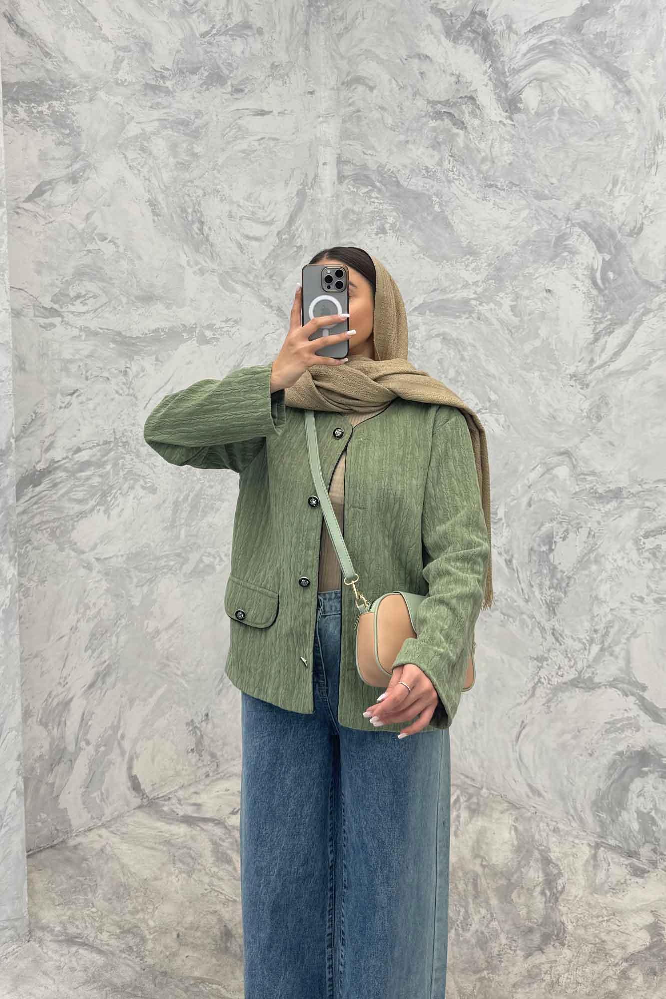 کت مراکشی آستردار مغزی دوزی مهوا