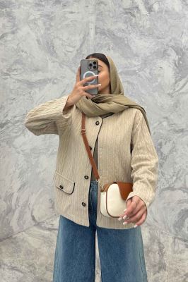 کت مراکشی آستردار مغزی دوزی مهوا