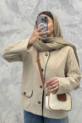 کت مراکشی آستردار مغزی دوزی مهوا