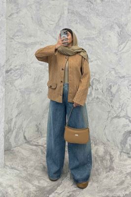 کت مراکشی آستردار مغزی دوزی مهوا