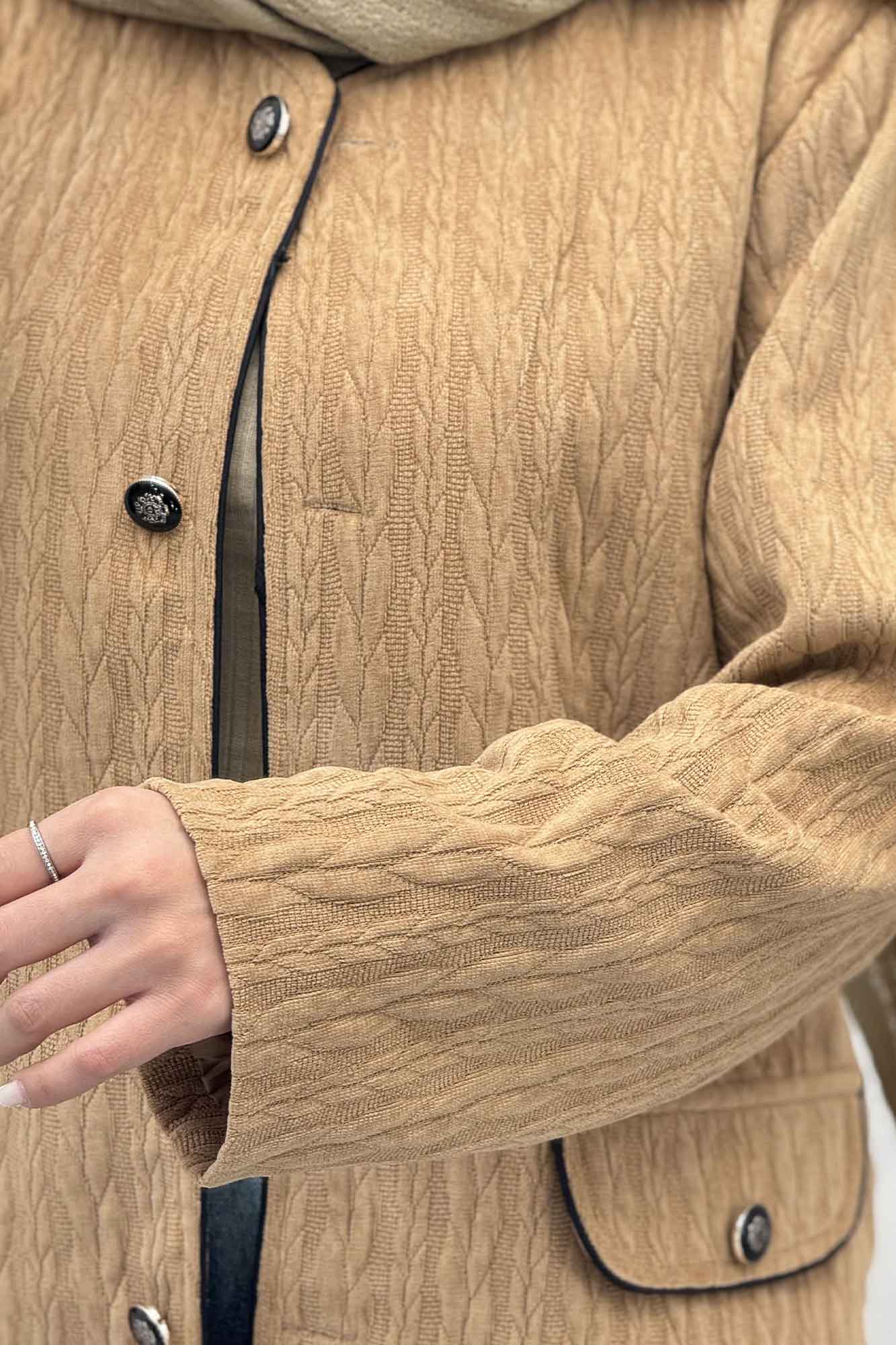 کت مراکشی آستردار مغزی دوزی مهوا