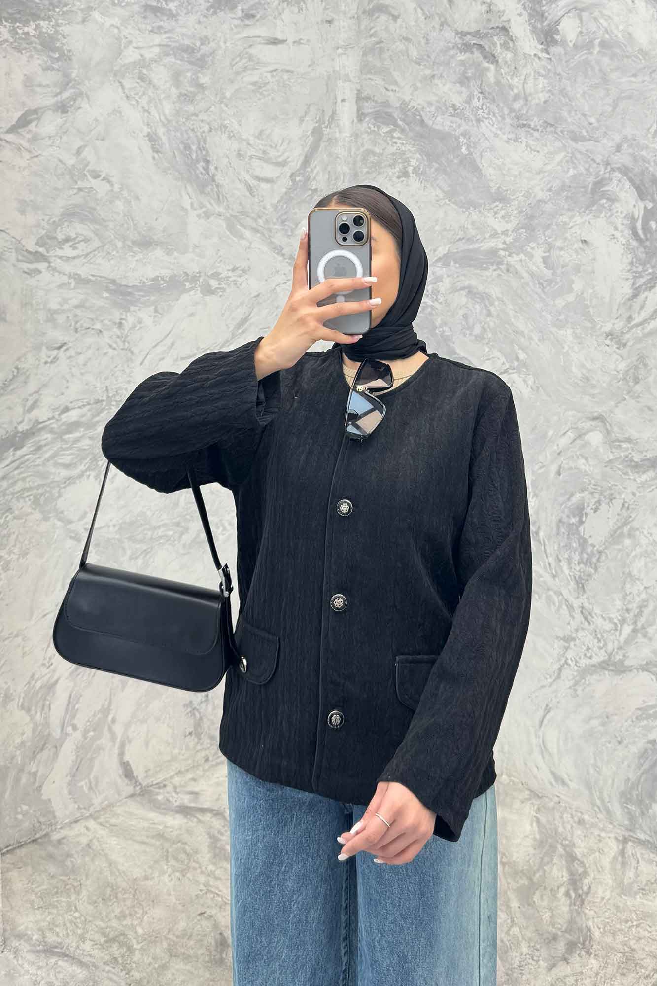 کت مراکشی آستردار مغزی دوزی مهوا