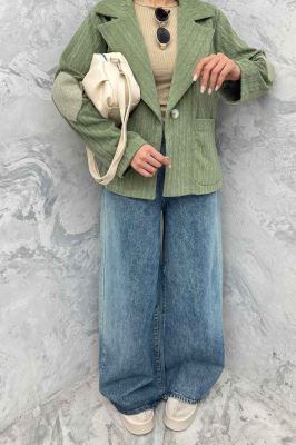 کت مراکشی آستردار تک دکمه نورث