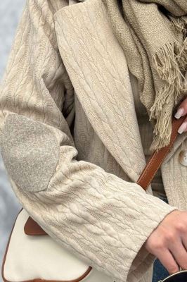 کت مراکشی آستردار تک دکمه نورث