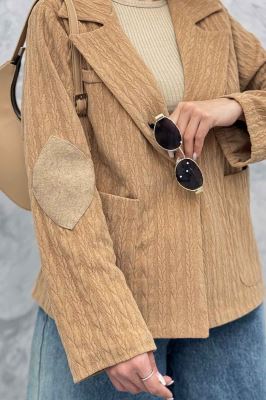 کت مراکشی آستردار تک دکمه نورث