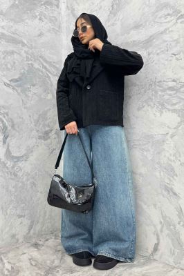 کت مراکشی آستردار تک دکمه نورث