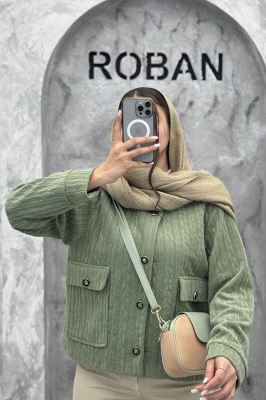 کت گپ یقه گرد آستردار والاس