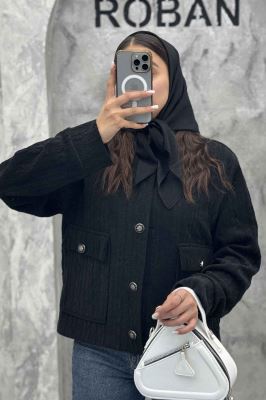 کت گپ یقه گرد آستردار والاس