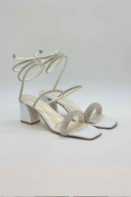 کفش مجلسی پاشته دار دور مچ نگینی 