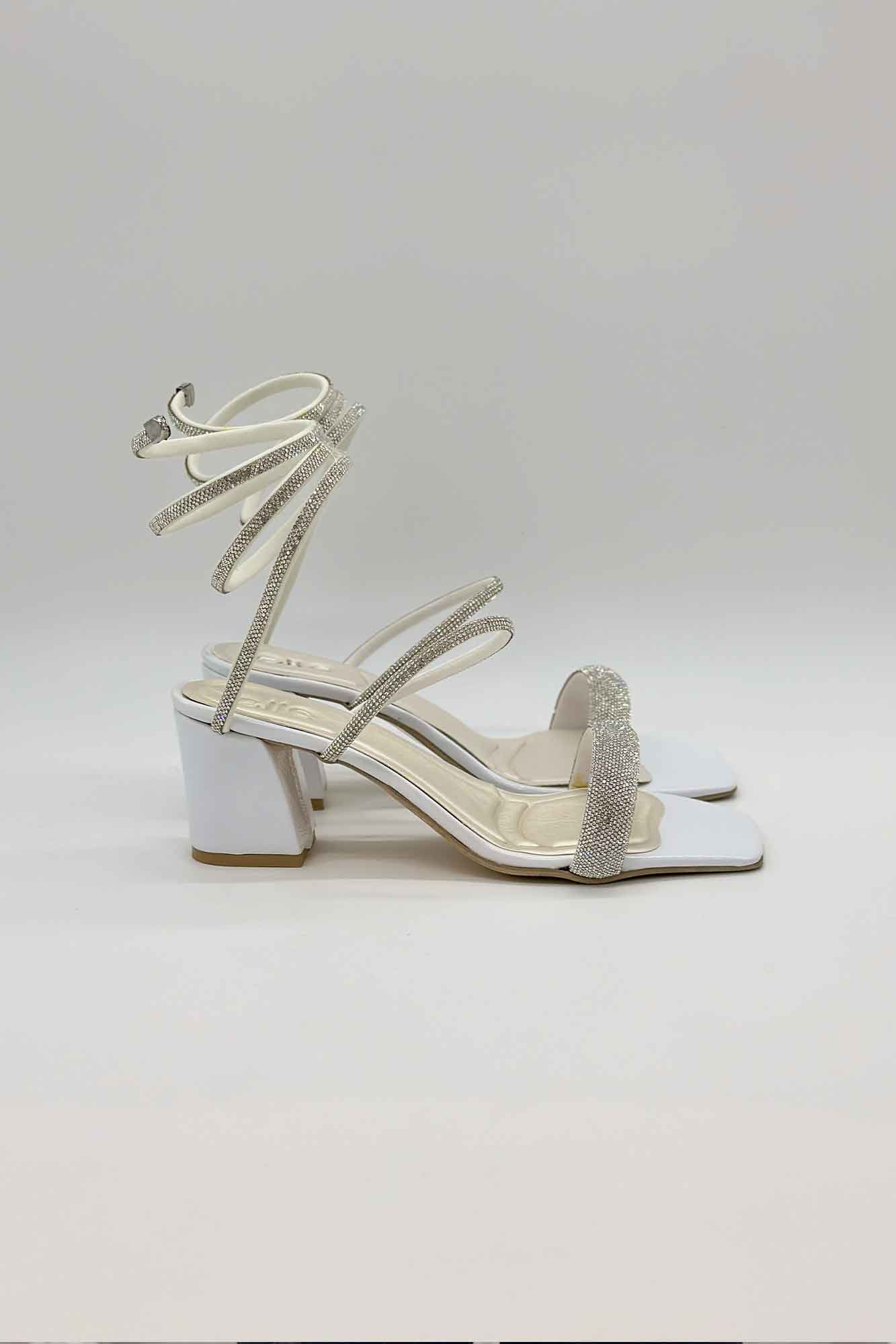 کفش مجلسی پاشته دار دور مچ نگینی 