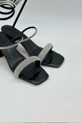 کفش مجلسی پاشته دار دور مچ نگینی 