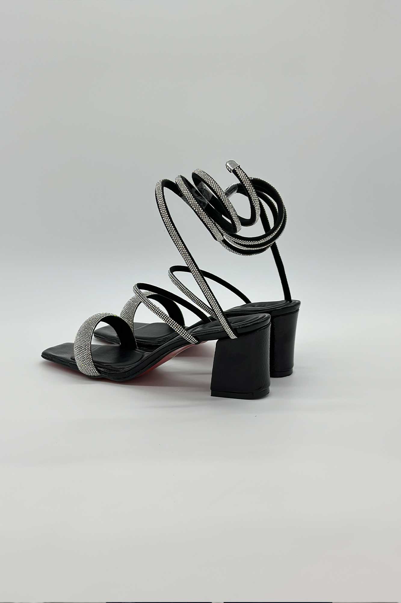 کفش مجلسی پاشته دار دور مچ نگینی 