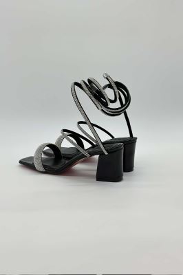 کفش مجلسی پاشته دار دور مچ نگینی 