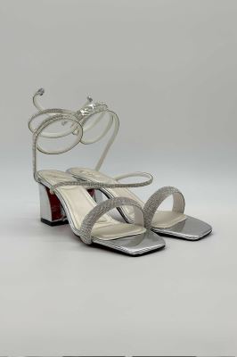 کفش مجلسی پاشته دار دور مچ نگینی 