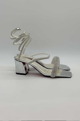 کفش مجلسی پاشته دار دور مچ نگینی 