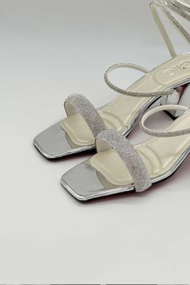 کفش مجلسی پاشته دار دور مچ نگینی 